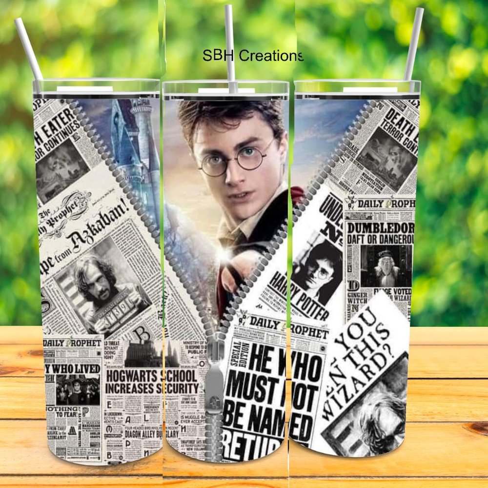 Harry Potter theme tumbler